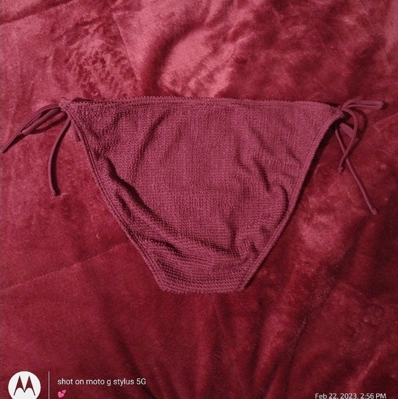XHILARATION String Bikini Bottom Sz Xl - Picture 4 of 4